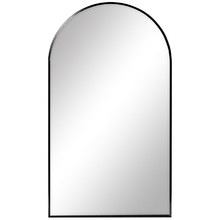 Naomi Arched Stainless Steel Wall Mirror